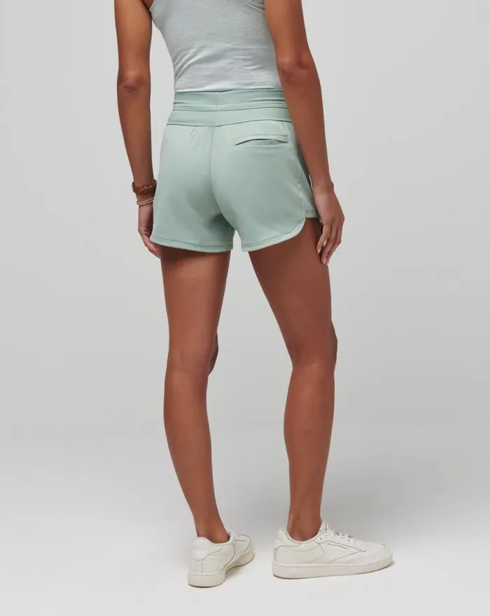 Women MOVEKNIT TIE SHORT Jade TravisMathew Shorts