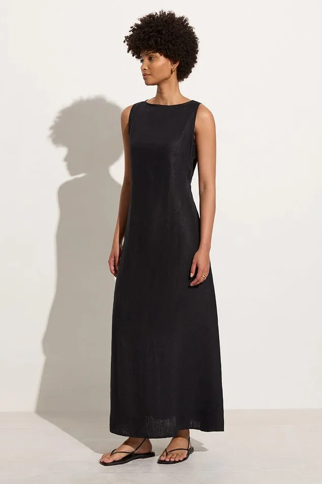 Women Nahna Maxi Dress Black 8211 Final Sale Faithfull The Brand Dresses Women Nahna Maxi Dress Black 8211 Final Sale Faithfull The Brand Dresses