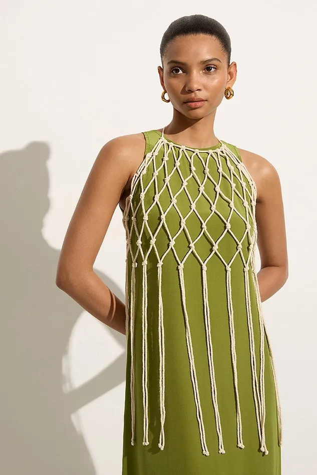 Women Nelas Macrame Top OffWhite 8211 Final Sale Faithfull The Brand Tops