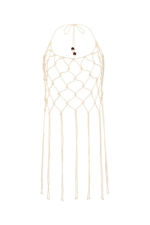 Women Nelas Macrame Top OffWhite 8211 Final Sale Faithfull The Brand Tops Women Nelas Macrame Top OffWhite 8211 Final Sale Faithfull The Brand Tops