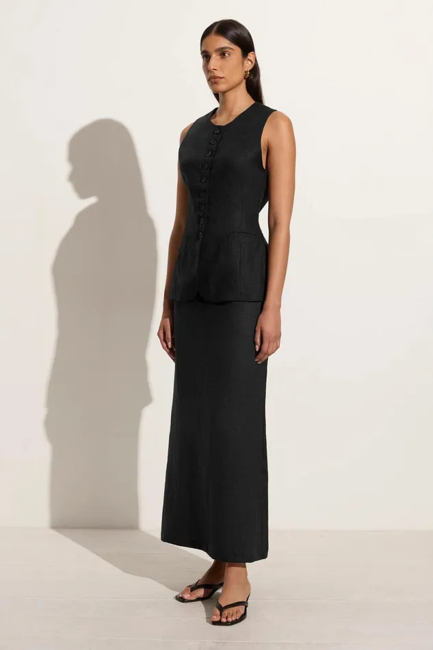 Women Nelli Skirt Black Faithfull The Brand Skirts and Shorts Women Nelli Skirt Black Faithfull The Brand Skirts and Shorts