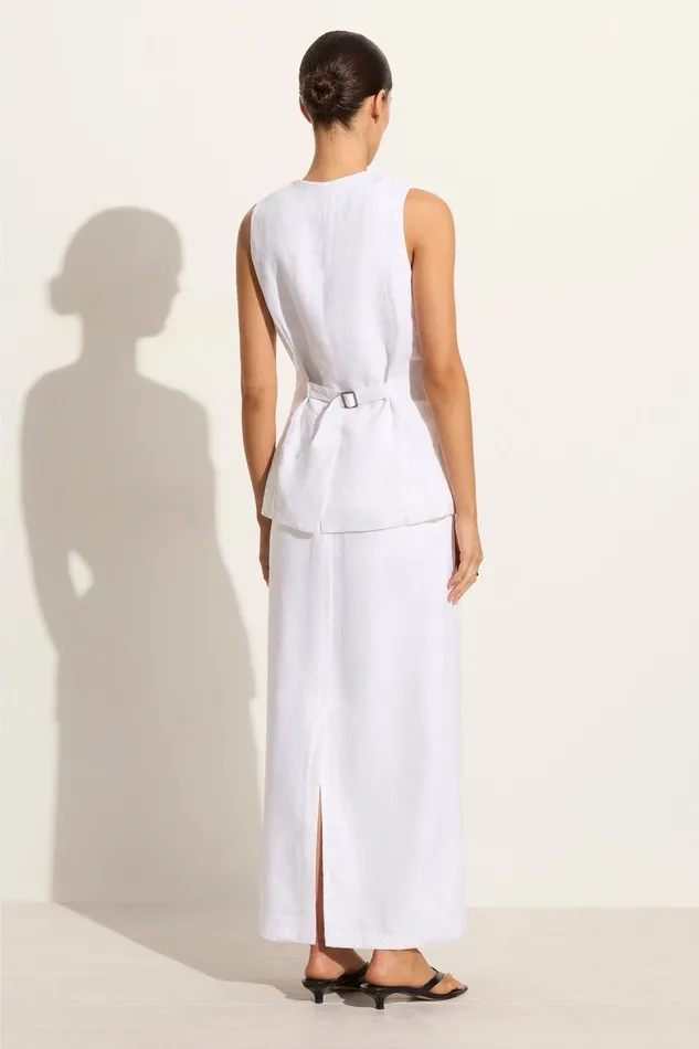 Women Nelli Skirt White Faithfull The Brand Skirts and Shorts Women Nelli Skirt White Faithfull The Brand Skirts and Shorts