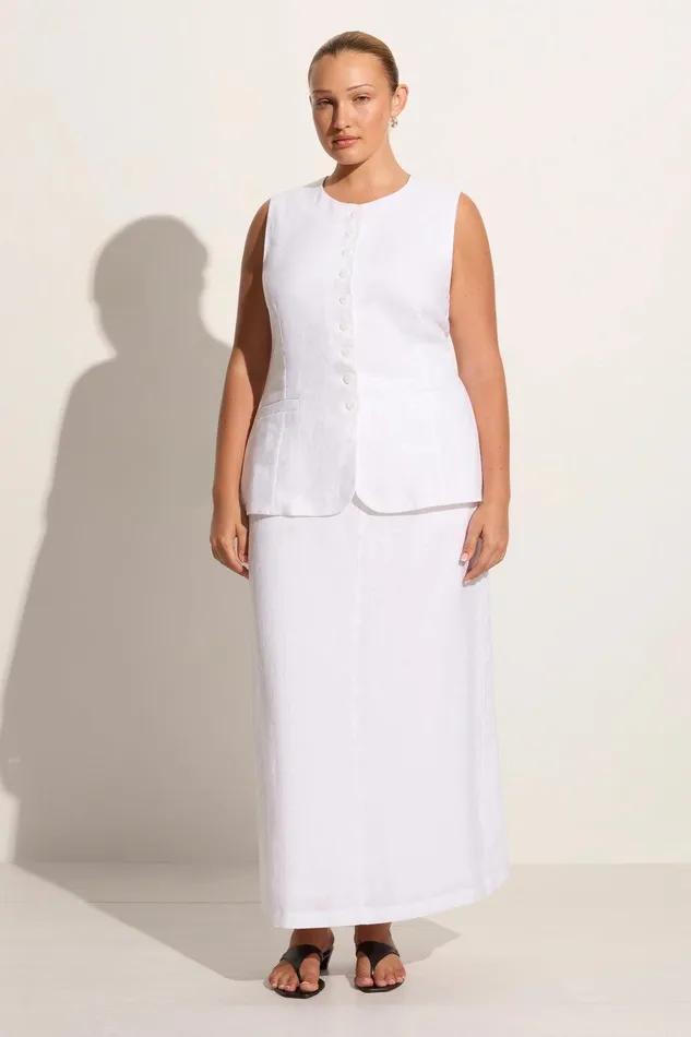 Women Nelli Skirt White Faithfull The Brand Skirts and Shorts Women Nelli Skirt White Faithfull The Brand Skirts and Shorts