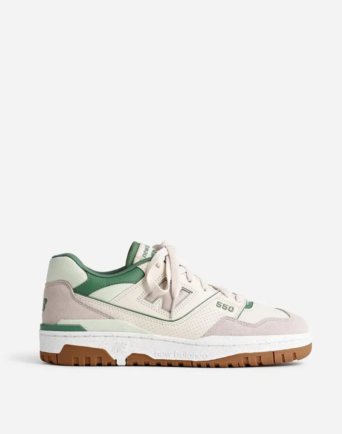 Women New Balance 550 Sneakers Linen Madewell Sneakers