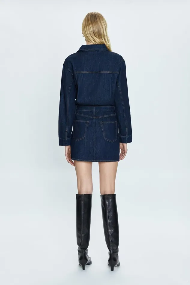 Women Nina Mini Dress 8211 Iggy Pistola Denim Dresses