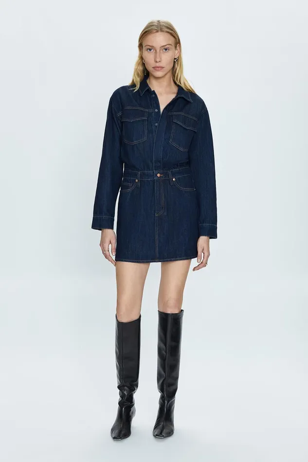 Women Nina Mini Dress 8211 Iggy Pistola Denim Dresses