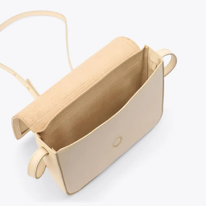 Women Nisolo Bags and Wallets Clara Crossbody Woven Bone