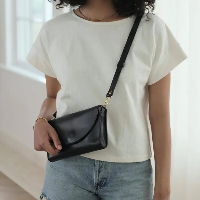 Women Nisolo Bags and Wallets Cleo Convertible Crossbody Black