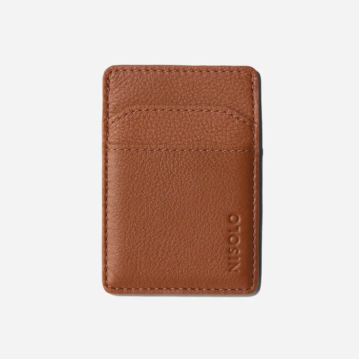 Women Nisolo Bags and Wallets Nico Card Case Wallet Caramel
