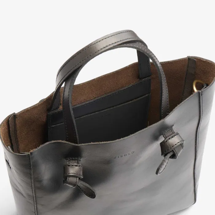 Women Nisolo Bags and Wallets Simone Convertible Shopper Black