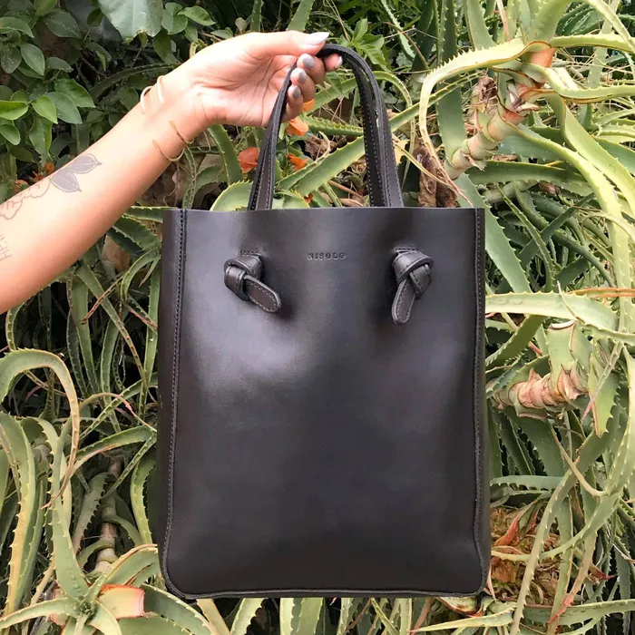 Women Nisolo Bags and Wallets Simone Convertible Shopper Black
