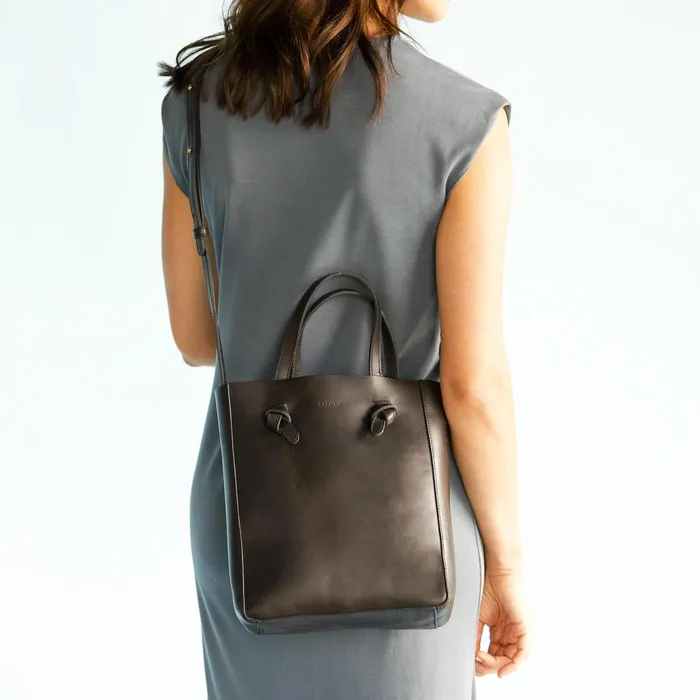 Women Nisolo Bags and Wallets Simone Convertible Shopper Black