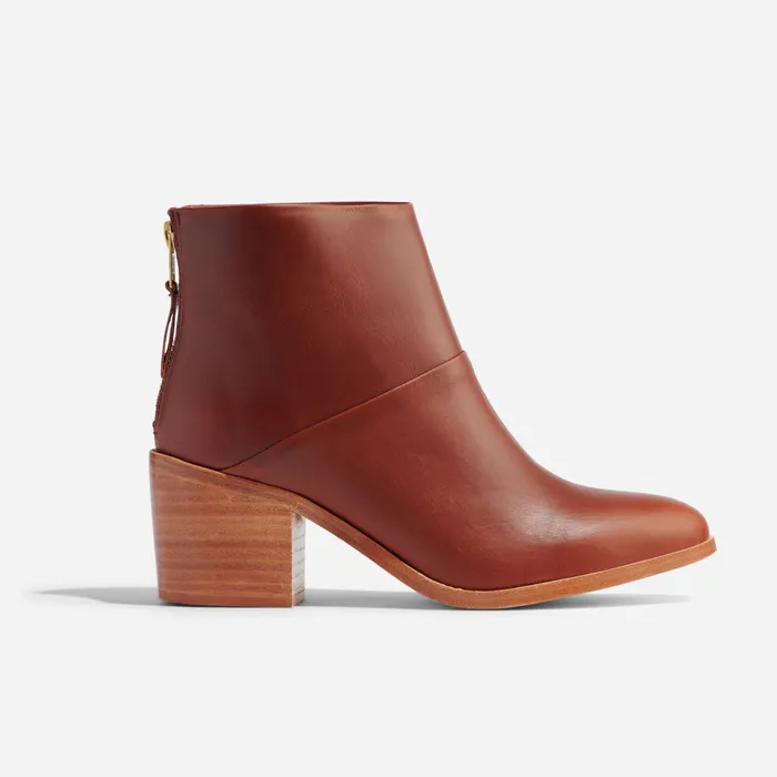 Women Nisolo Boots Dari Boot Brandy