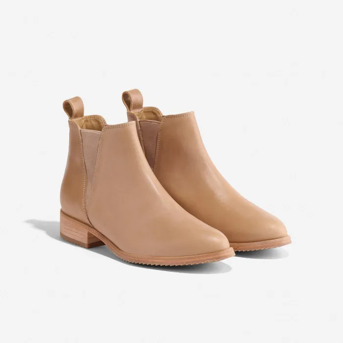 Women Nisolo Boots Eva Everyday Chelsea Boot Almond