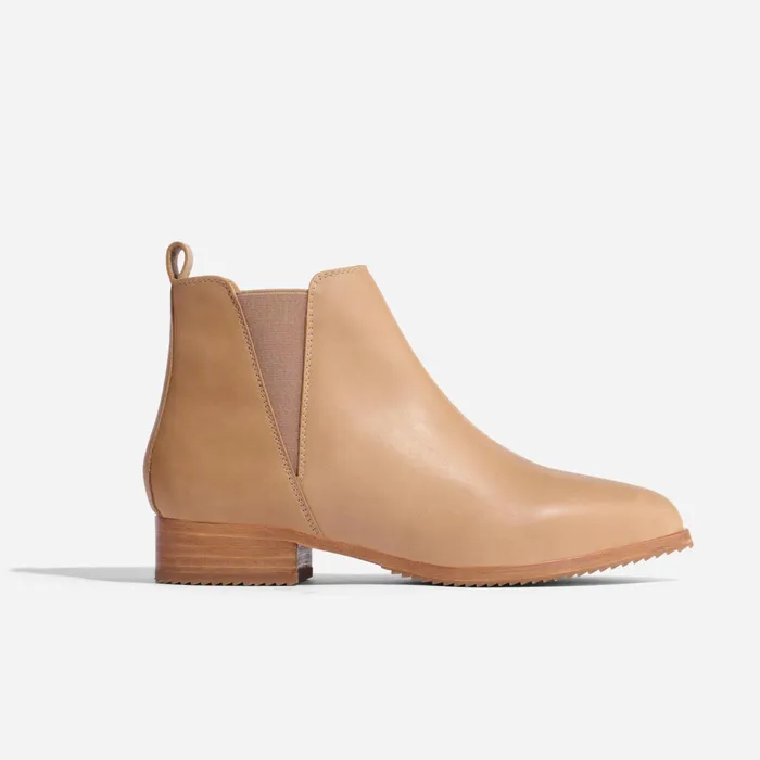 Women Nisolo Boots Eva Everyday Chelsea Boot Almond