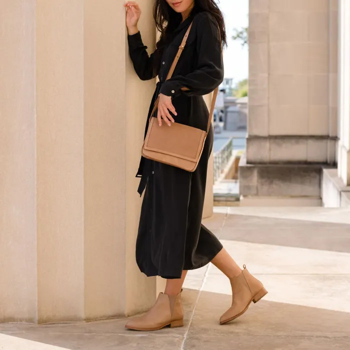 Women Nisolo Boots Eva Everyday Chelsea Boot Almond