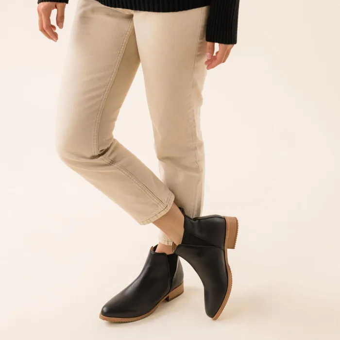 Women Nisolo Boots Eva Everyday Chelsea Boot Black
