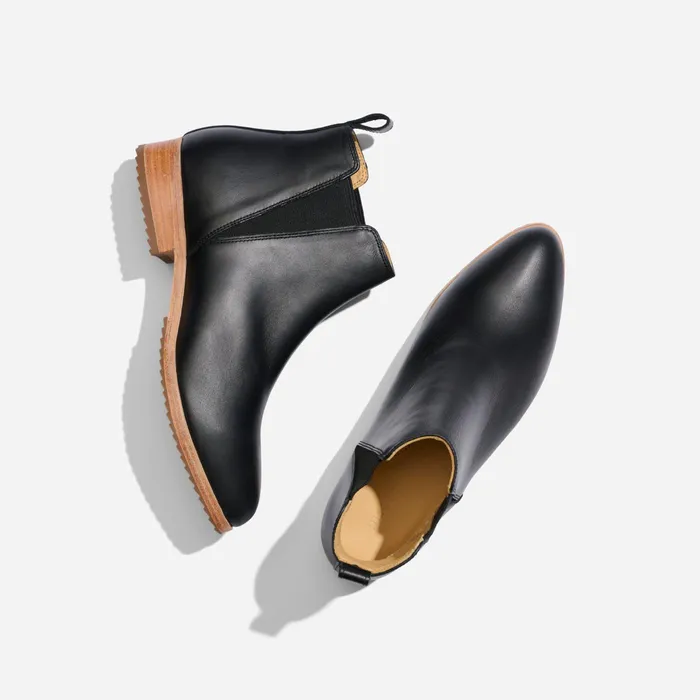 Women Nisolo Boots Eva Everyday Chelsea Boot Black