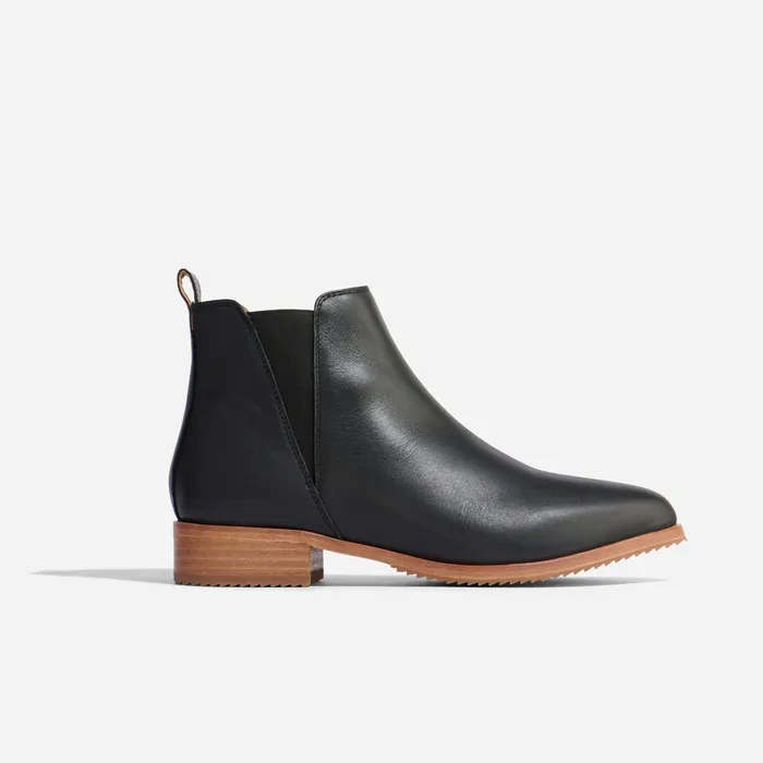 Women Nisolo Boots Eva Everyday Chelsea Boot Black