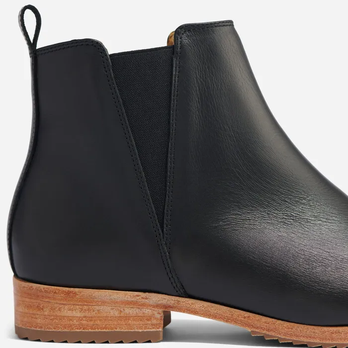 Women Nisolo Boots Eva Everyday Chelsea Boot Black