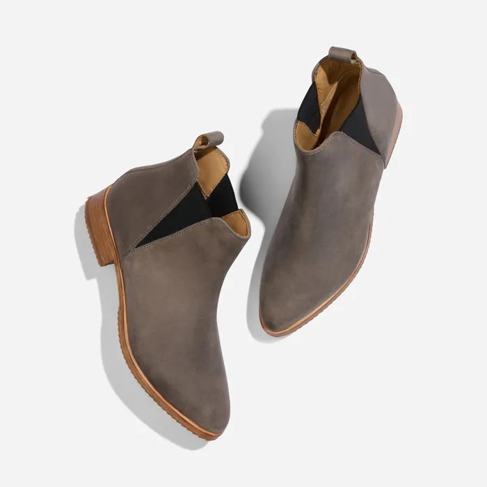 Women Nisolo Boots Eva Everyday Chelsea Boot Grey