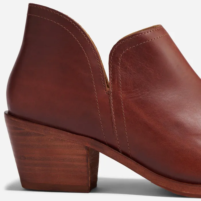 Women Nisolo Boots Mia Everyday Ankle Bootie Auburn