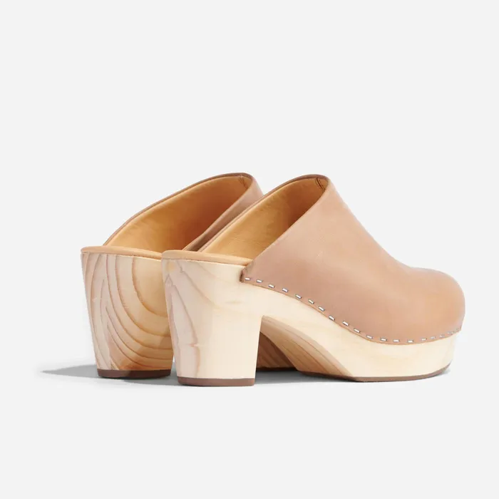 Women Nisolo Heels AllDay Heeled Clog Almond