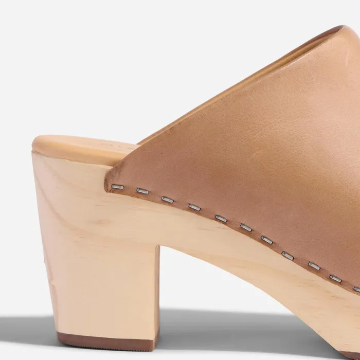 Women Nisolo Heels AllDay Heeled Clog Almond
