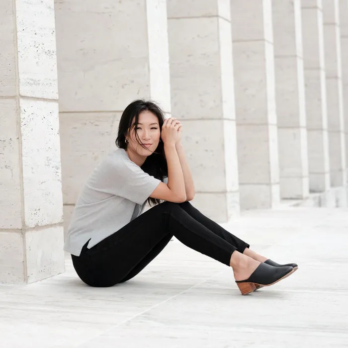 Women Nisolo Loafers and Mules AllDay Heeled Mule Black