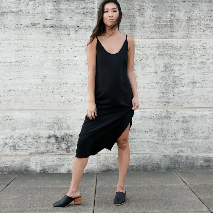 Women Nisolo Loafers and Mules AllDay Heeled Mule Black