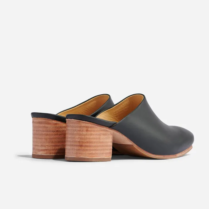 Women Nisolo Loafers and Mules AllDay Heeled Mule Black