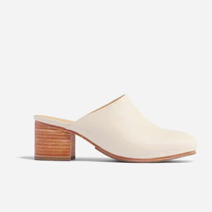 Women Nisolo Loafers and Mules AllDay Heeled Mule Bone