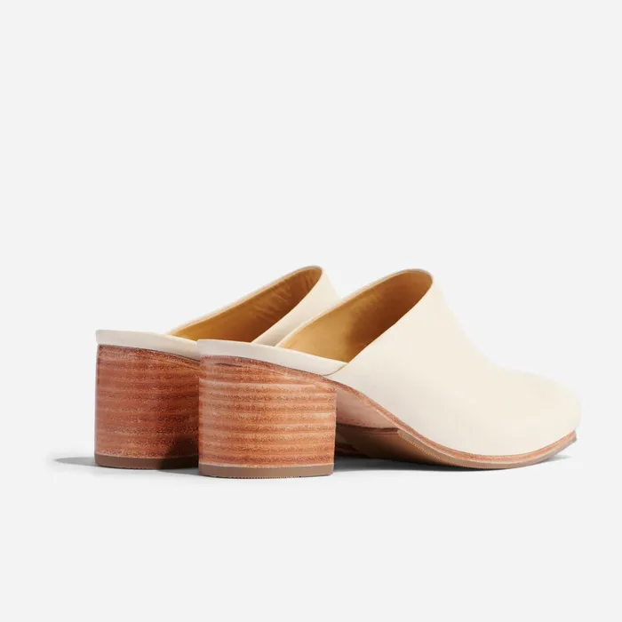 Women Nisolo Loafers and Mules AllDay Heeled Mule Bone