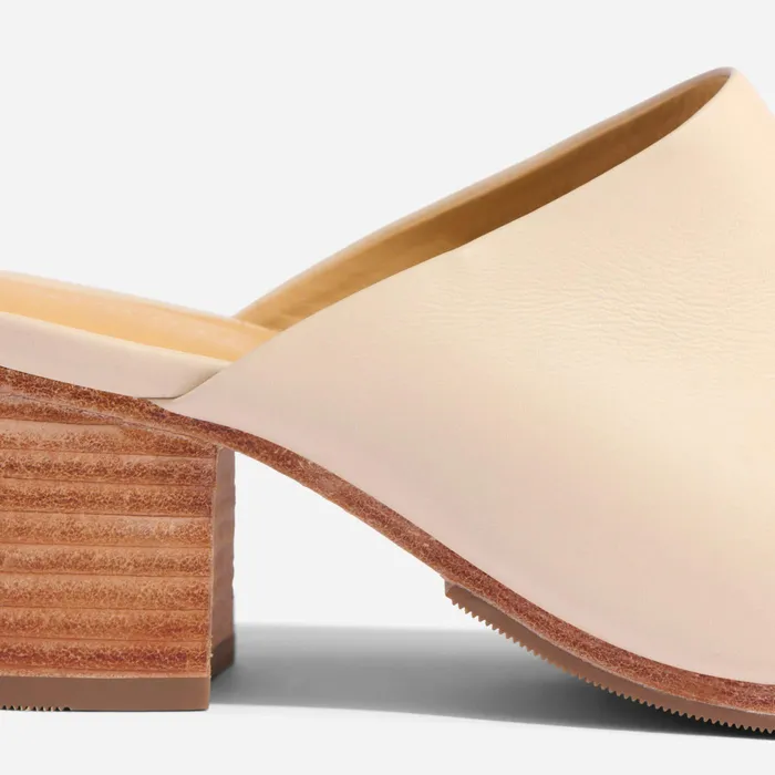 Women Nisolo Loafers and Mules AllDay Heeled Mule Bone