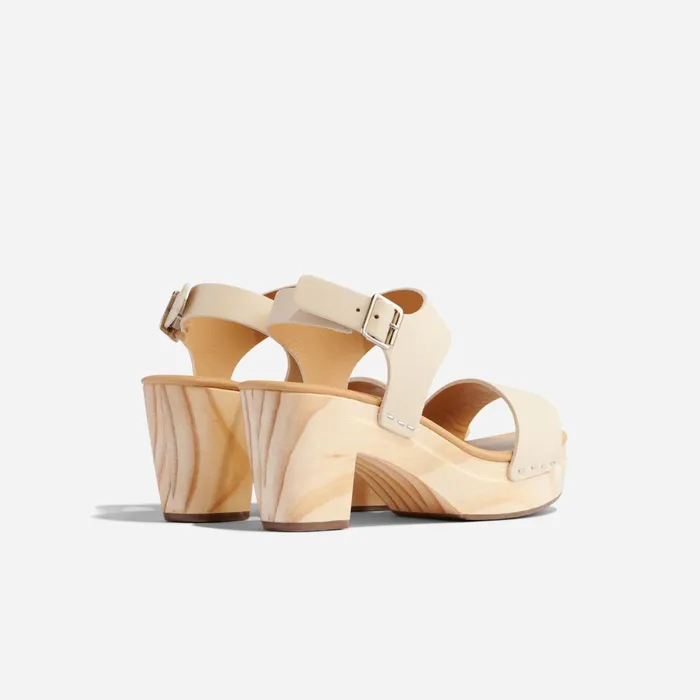 Women Nisolo Sandals AllDay Open Toe Clog Bone