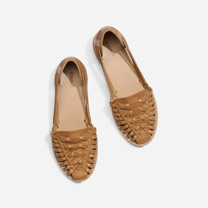 Women Nisolo Sandals Huarache Sandal Almond