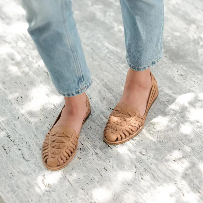 Women Nisolo Sandals Huarache Sandal Almond