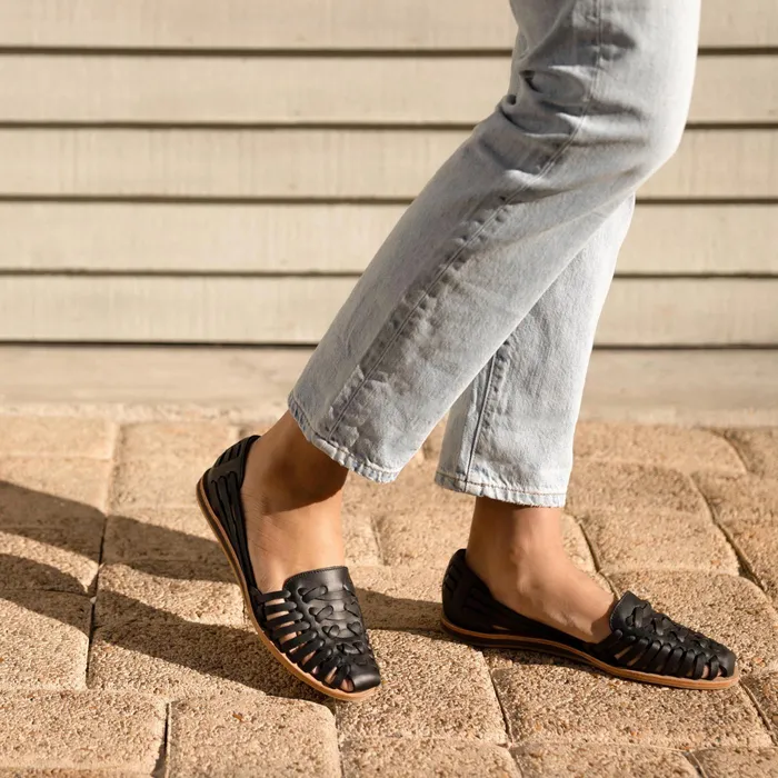 Women Nisolo Sandals Huarache Sandal Black