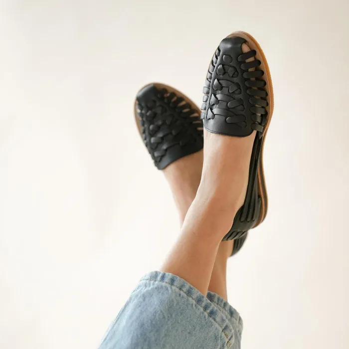 Women Nisolo Sandals Huarache Sandal Black