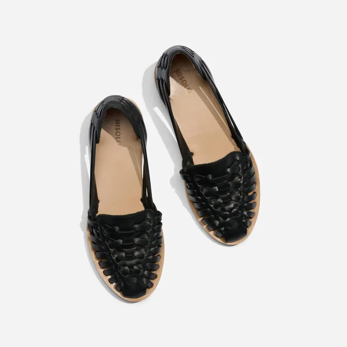 Women Nisolo Sandals Huarache Sandal Black