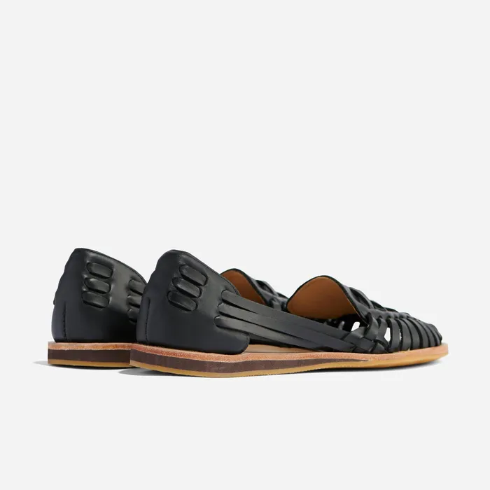 Women Nisolo Sandals Huarache Sandal Black