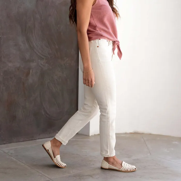 Women Nisolo Sandals Huarache Sandal Bone