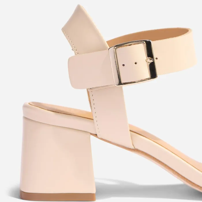 Women Nisolo Sandals Stella GoTo Block Heel Sandal Bone