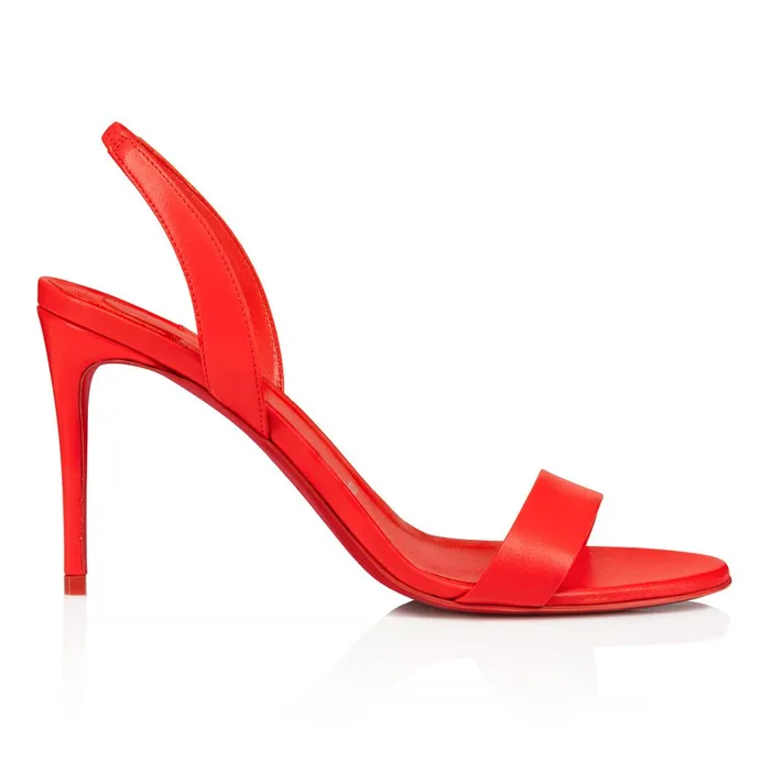 Women O Marylin 85 Mm Sandals 8211 Nappa Leather 8211 Ole Red Christian Louboutin Sandals and Slides