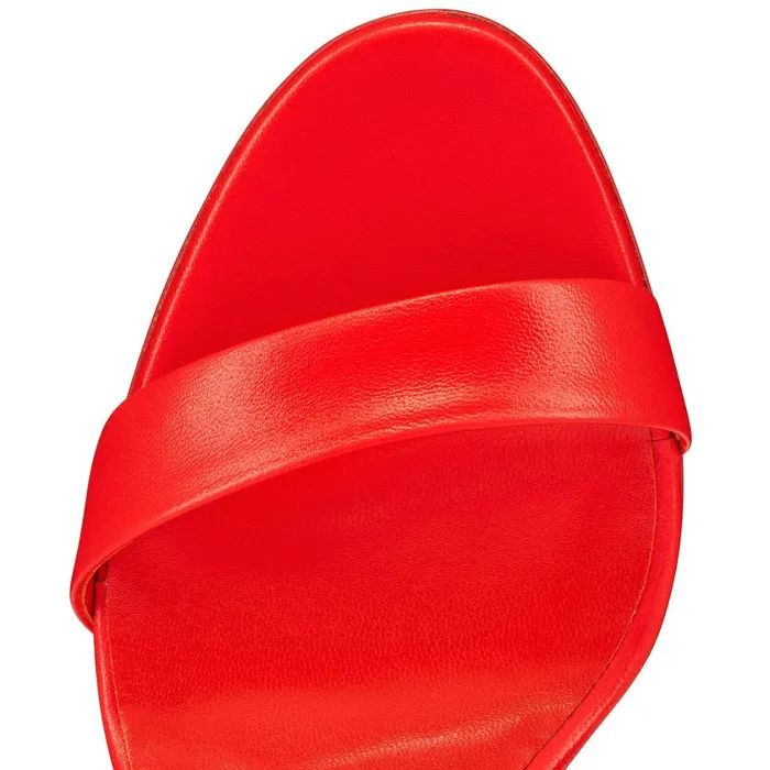 Women O Marylin 85 Mm Sandals 8211 Nappa Leather 8211 Ole Red Christian Louboutin Sandals and Slides