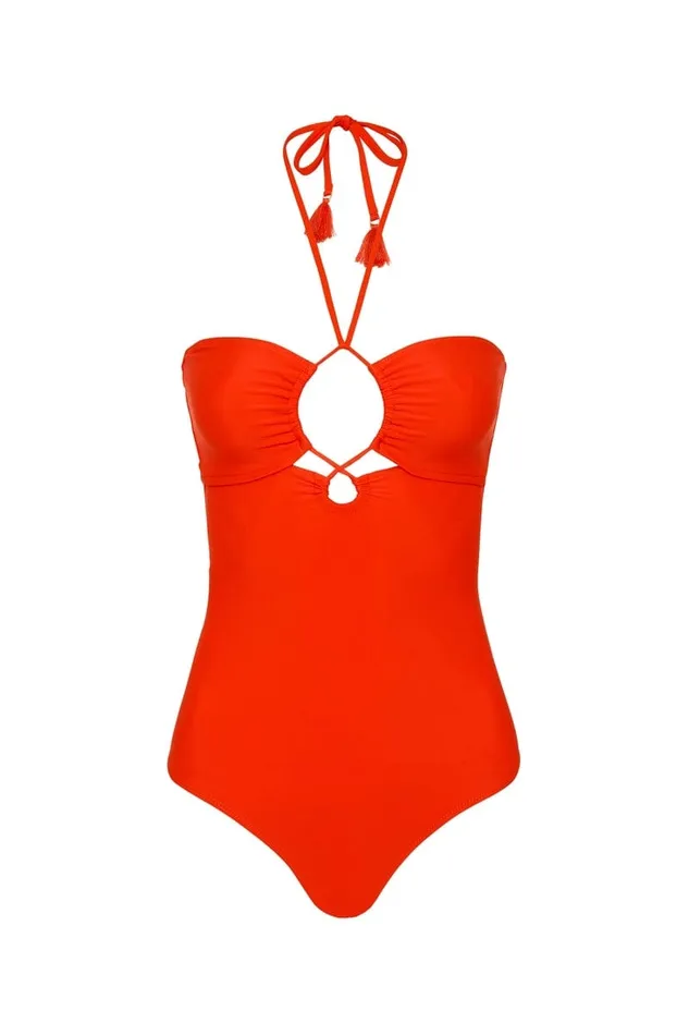 Women Ola One Piece Salsa 8211 Final Sale Faithfull The Brand Swim Women Ola One Piece Salsa 8211 Final Sale Faithfull The Brand Swim