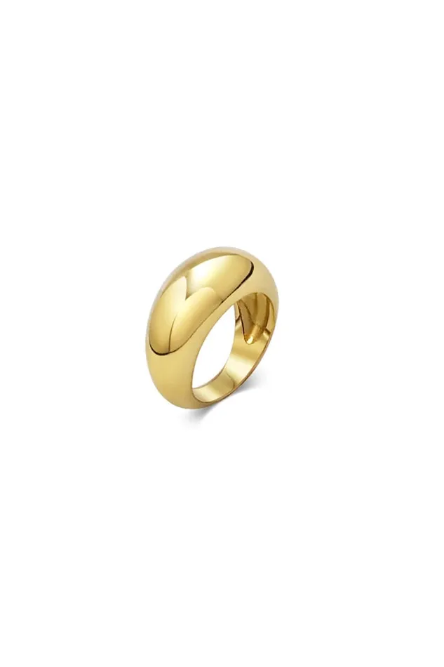 Women Oli Ring Gold Faithfull The Brand Accessories