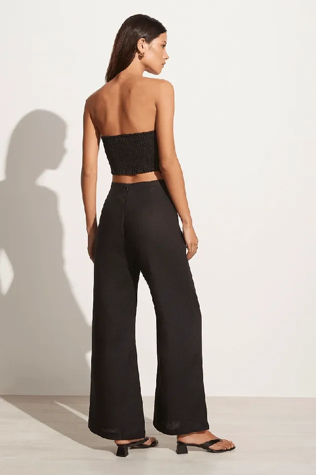 Women Ottavio Pants Plain Black Faithfull The Brand Pants Women Ottavio Pants Plain Black Faithfull The Brand Pants