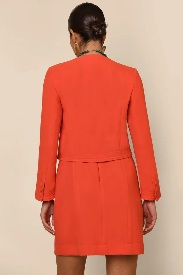 Women Outerwear RIXO Maryanne Red