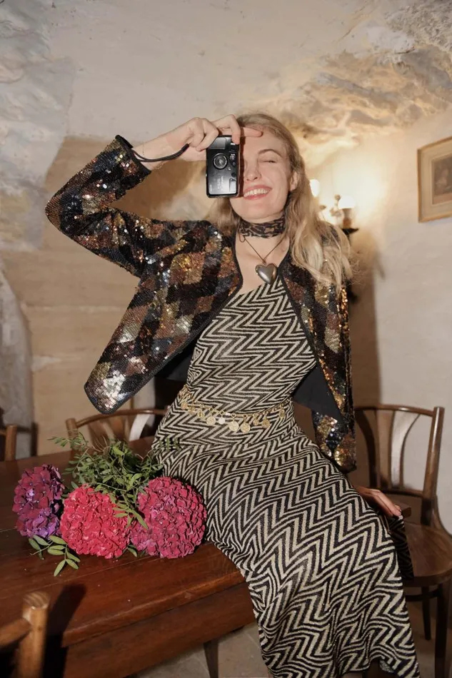 Women Outerwear RIXO Wren Gold Harlequin Sequin Women Outerwear RIXO Wren Gold Harlequin Sequin